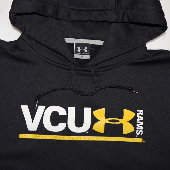 Under Armour Other - Under Armour VCU Rams Hoodie Mens Medium Black Virginia Commonwealth University
